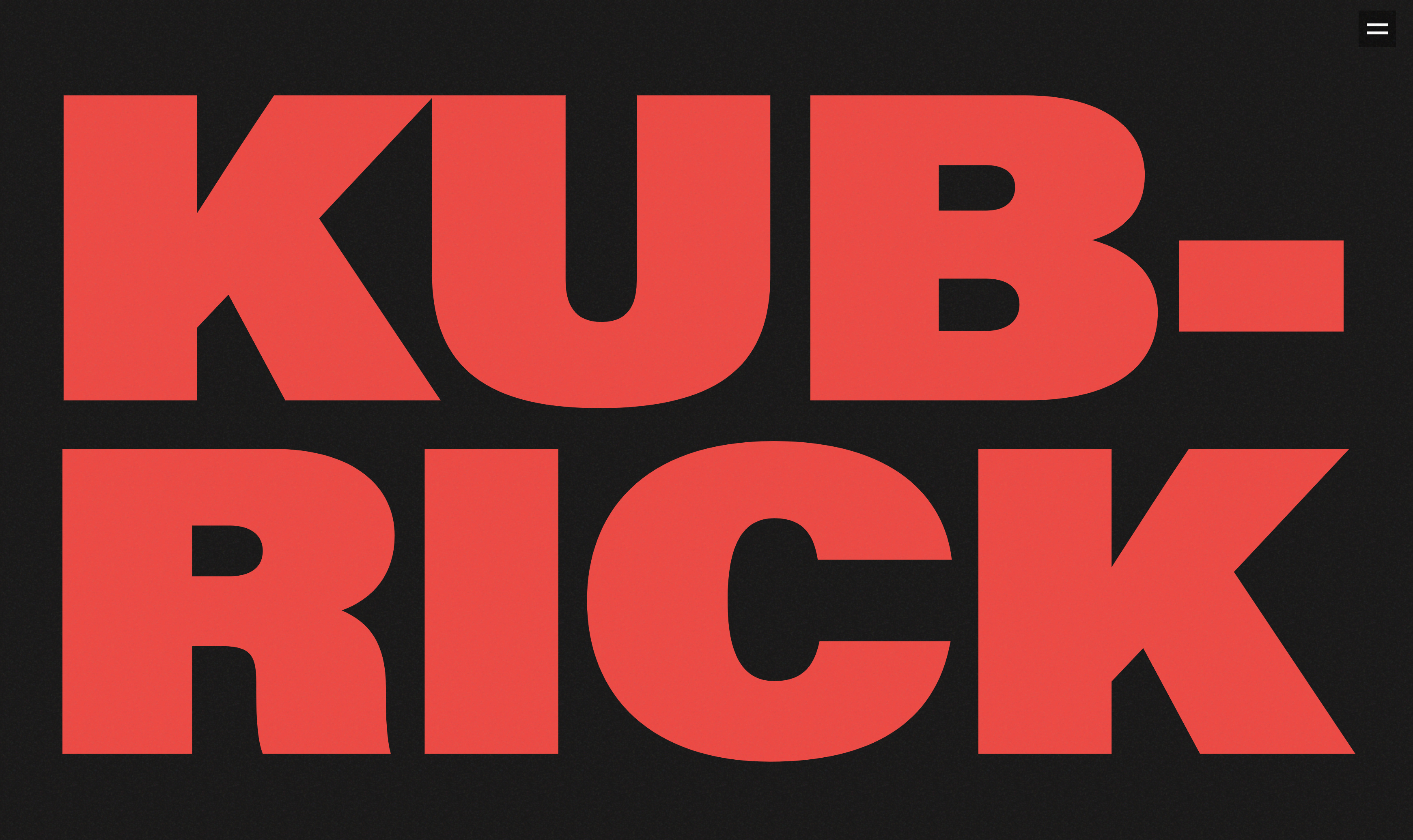 Work and life of Stanley Kubrick 