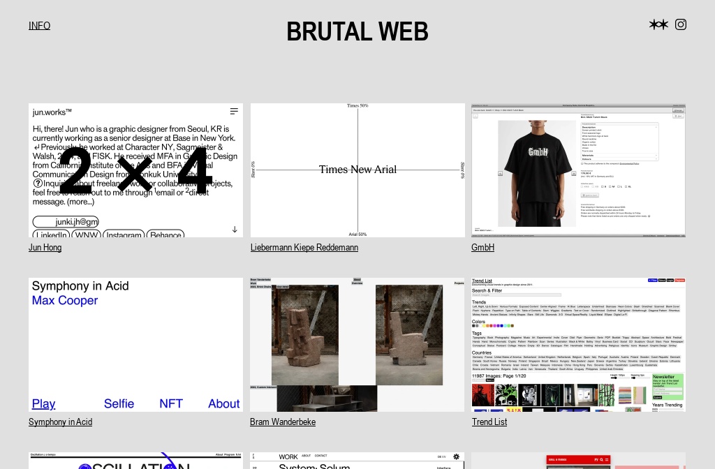 BRUTAL WEB