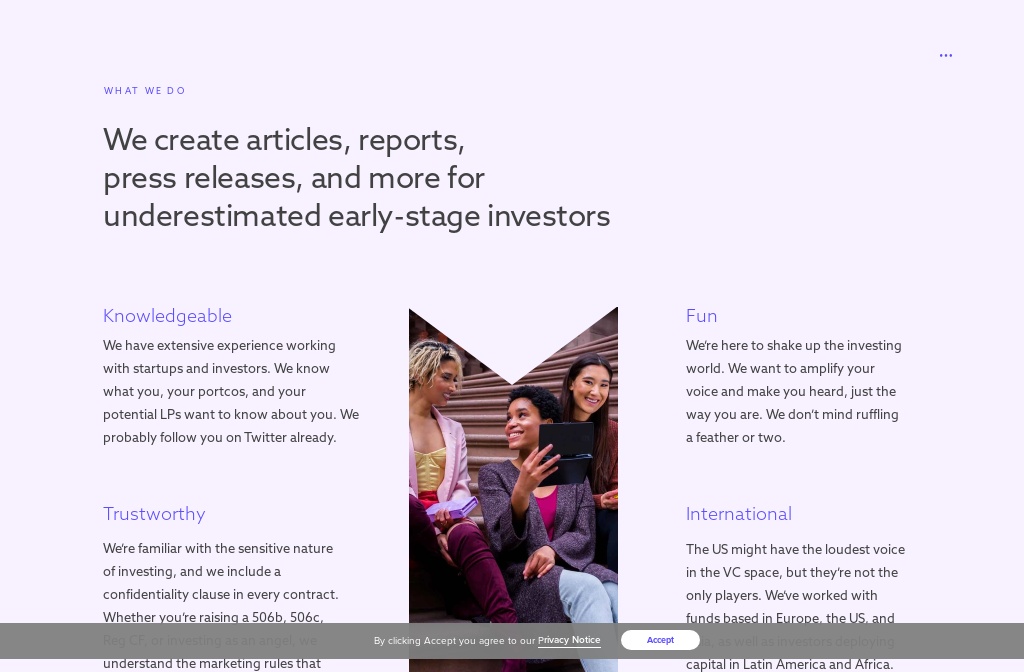 Added Value Agency — What We Do