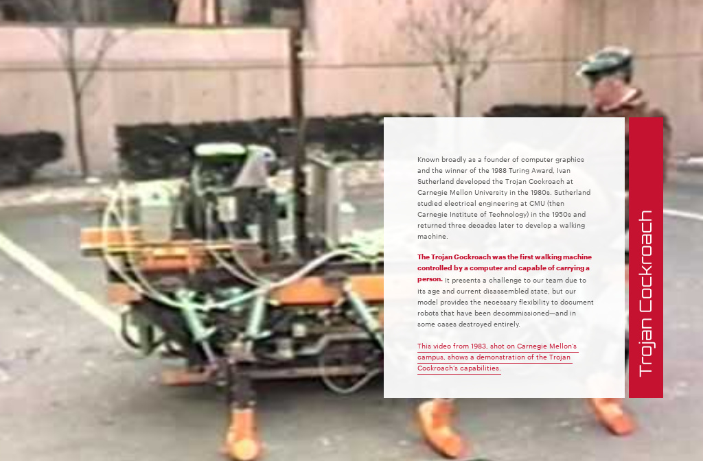 Robotics Project: Building the Robot Archive — Title (inverse, color)