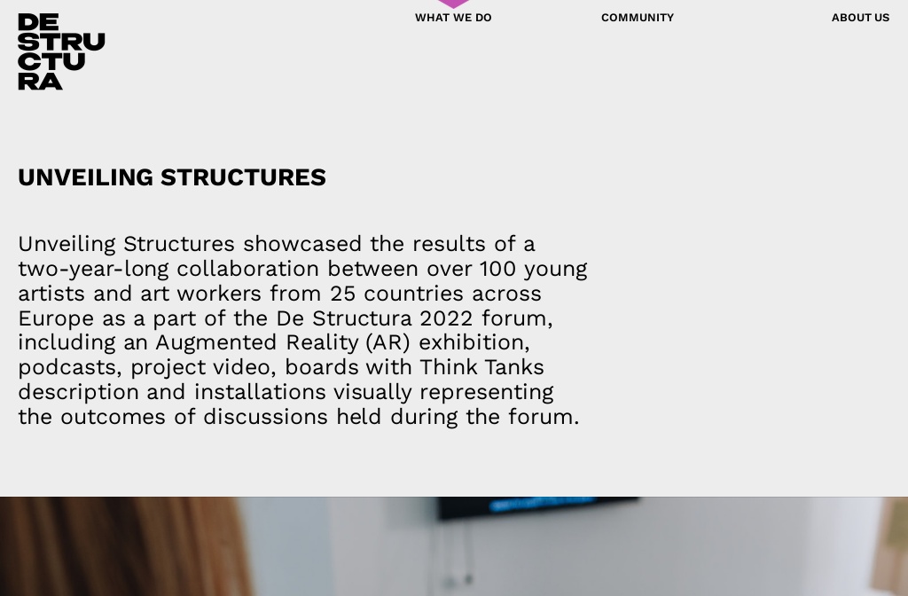 De Structura - UNVEILING STRUCTURES