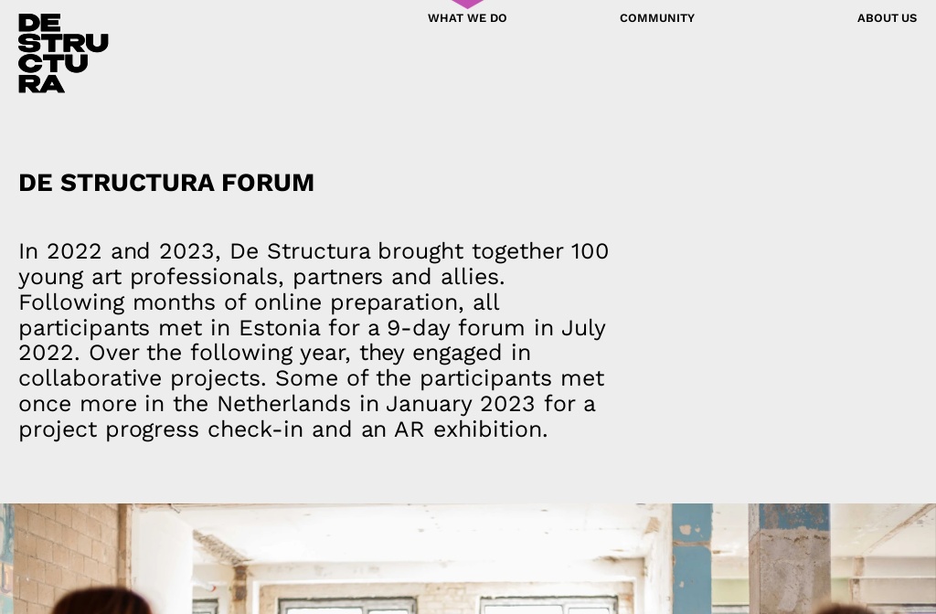De Structura - FORUM I