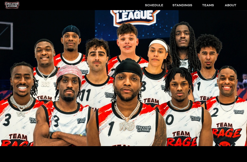 Creator League — TEAM RAGE