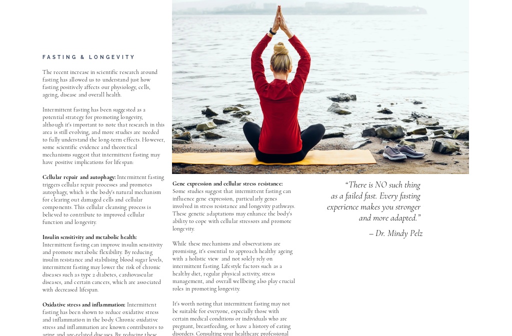Spa & Wellness 04 — Intermittent Fasting 3