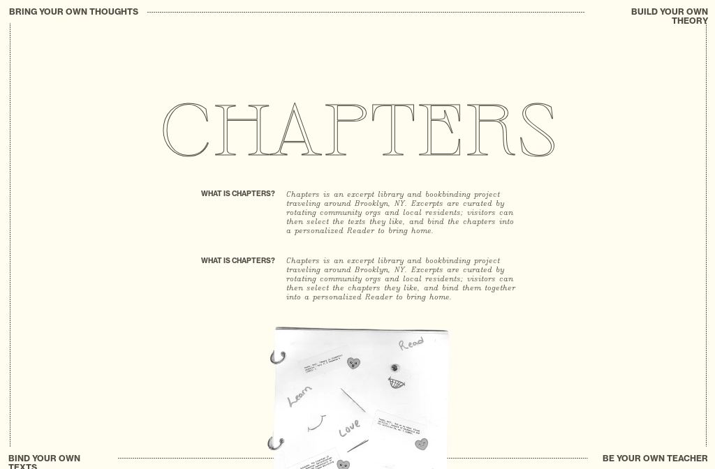 Chapters