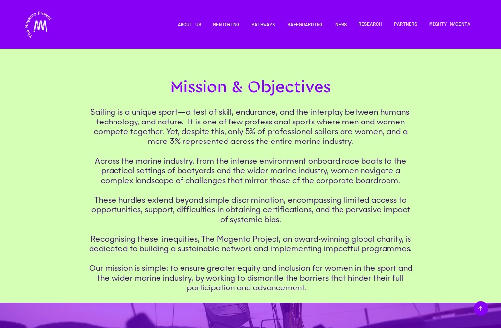 The Magenta Project — TMP About us BK