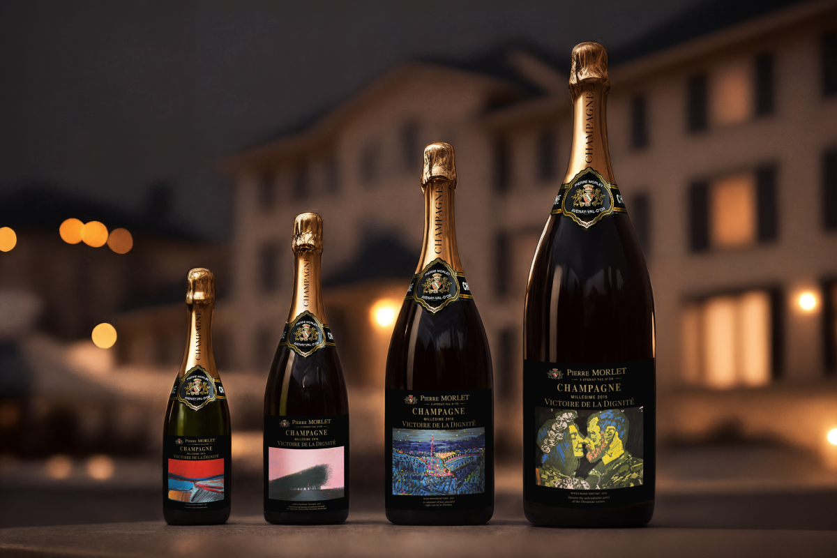 Limited collection of champagne Victoire de la Dignite | Victory