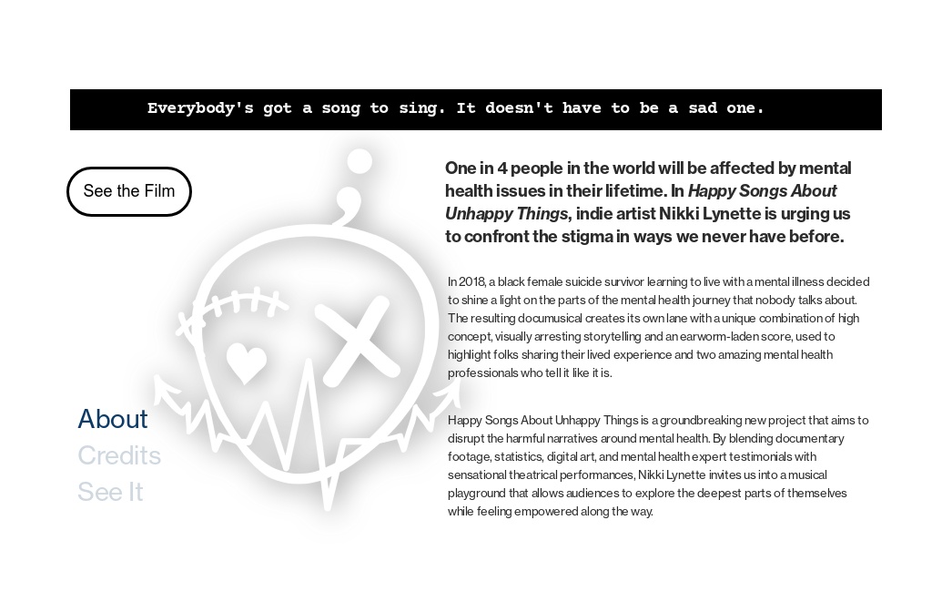 Happy songs about unhappy things page 2