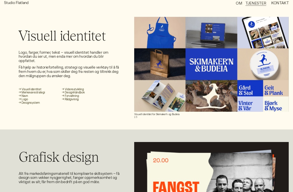 Studio Flatland – Tjenester