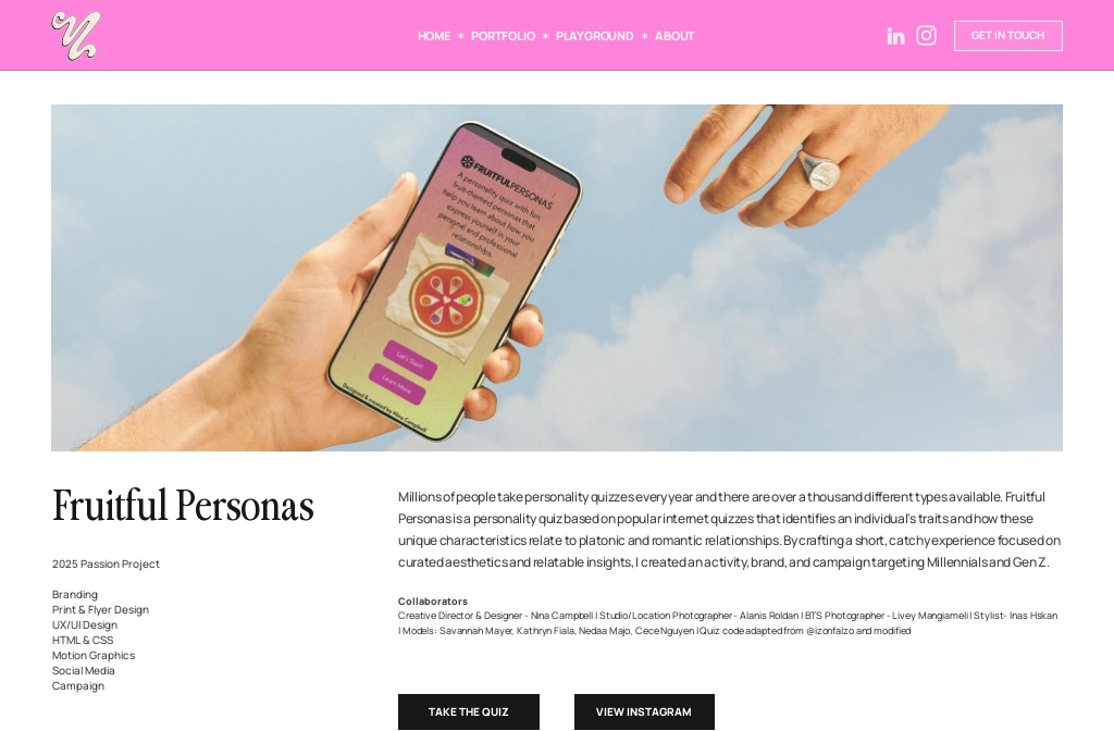Nina Campbell Design — Fruitful Personas