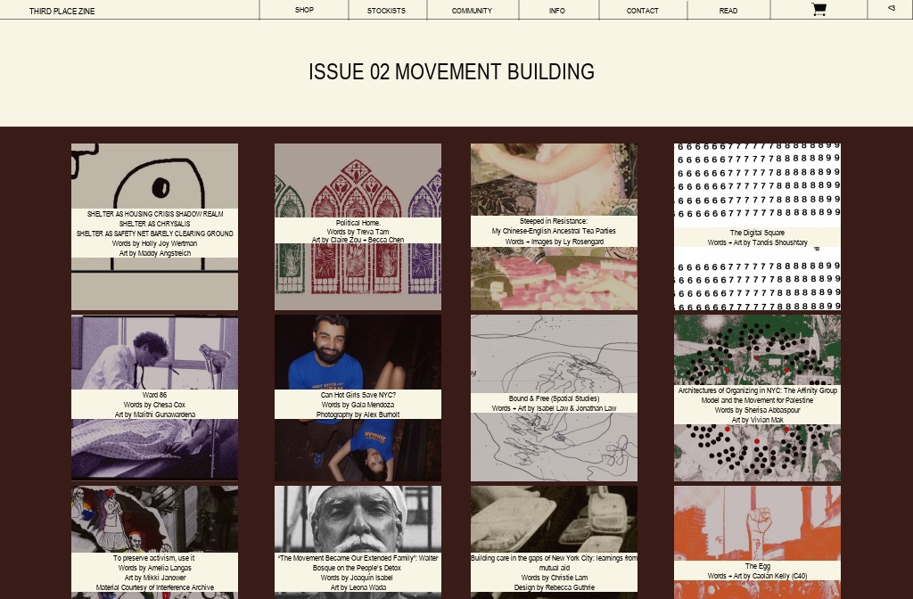Third Place Zine — Movement Building
