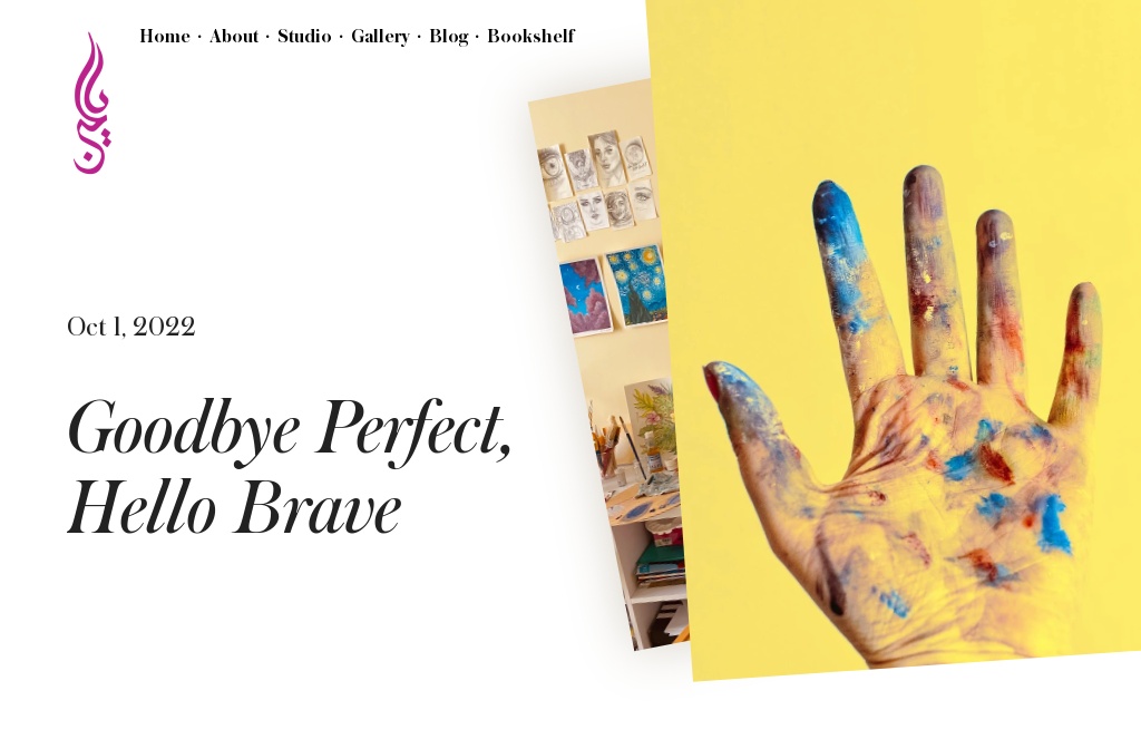 Yasssamin — Goodbye Perfect, Hello Brave