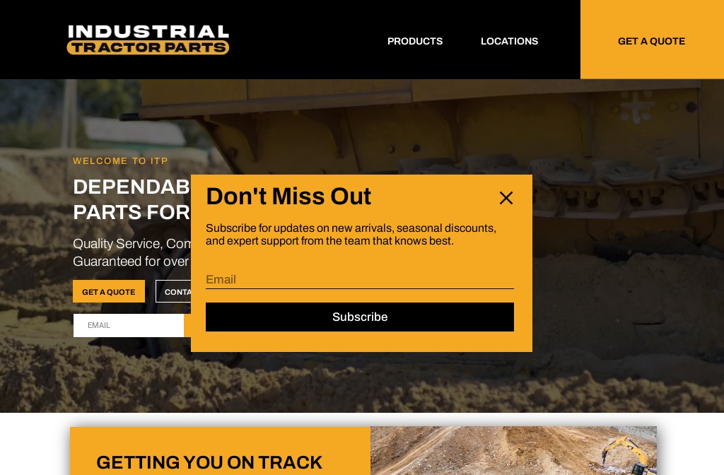 Industrial Tractor Parts