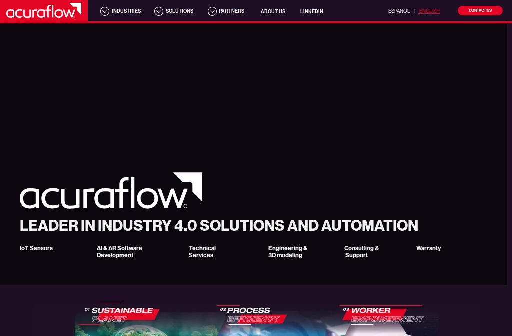 Acuraflow - Leader in indutry 4.0