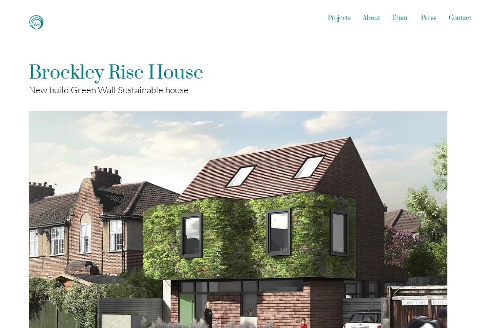 Wellstudio Website — Brockley Rise House