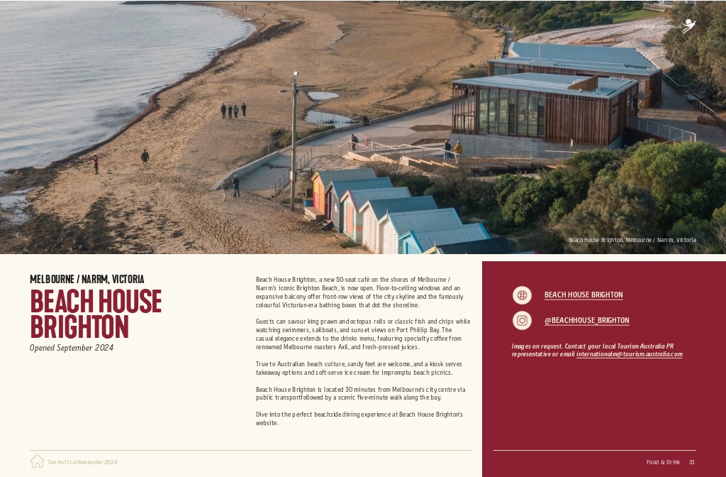 The Hot List - November 2024 — Beach House Brighton