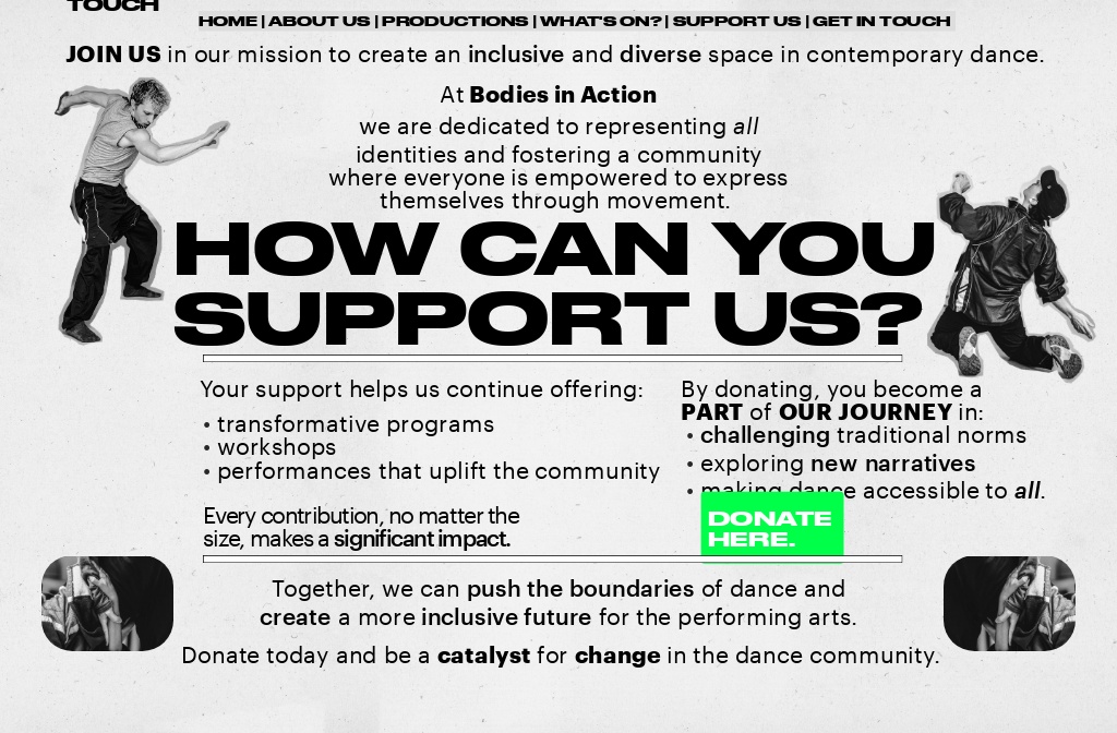 SUPPORT US