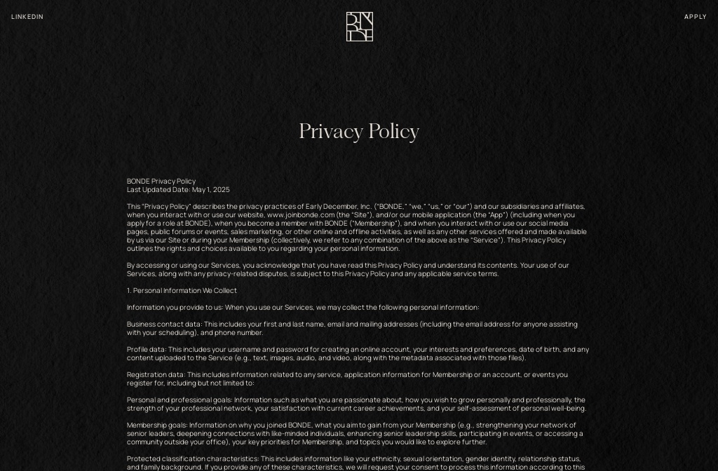 Privacy Policy Intro