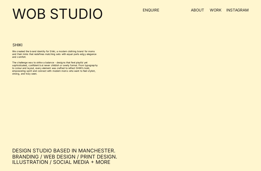 WOB Studio — Shiki