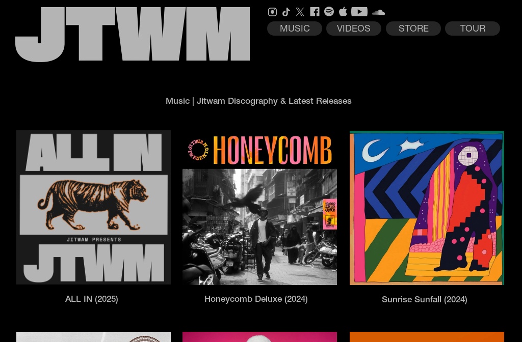 JTWM — Music | Jitwam Discography & Latest Releases